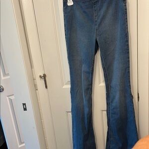 We The Free Denim Flare Pants pull on 29